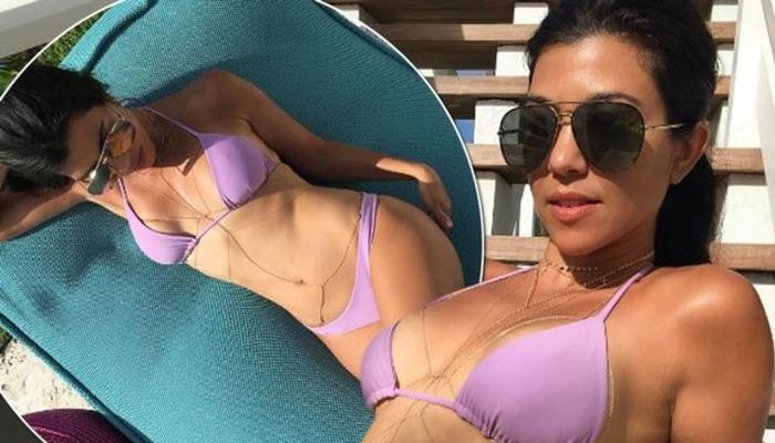 Kourtney Kardashian çırılçıplak kapak oldu