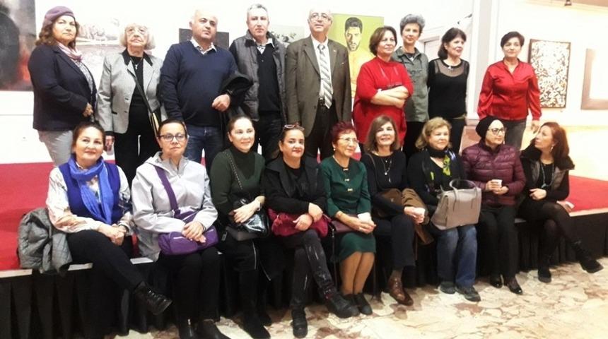 Adana Ressamlar Derneği karma resim sergisi a&ccedil;tı