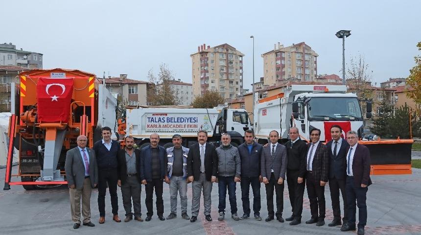 Talas&rsquo;ın karla m&uuml;cadelesinde yeni sistem
