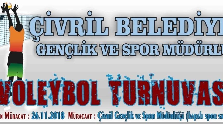 &Ccedil;ivril geleneksel voleybol turnuvası başlıyor