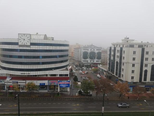 Gaziantep'te ulaşıma sis engeli