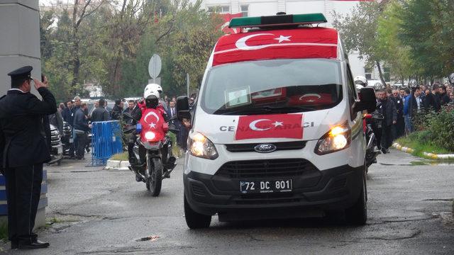 Batman'da Şehit Polis Memuru Öztekin törenle uğurlandı