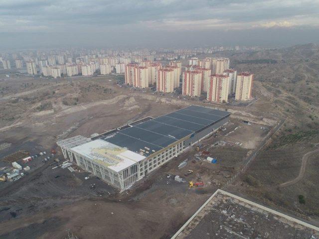 Kayseri Uluslararası Fuar ve Kongre Merkezi İnşaat Çalışmaları Hızla Devam Ediyor