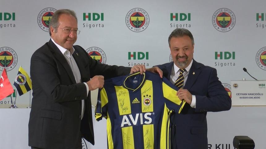 Fenerbah&ccedil;e HDI Sigorta ile sponsorluk anlaşması imzaladı