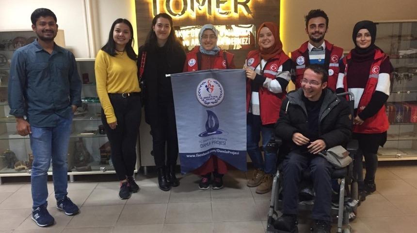 Damla ekibi ESOGU Tömer’de etkinlik gerçekleştirdi