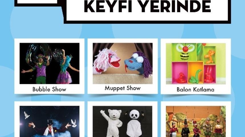 Park Afyon&rsquo;da eğlence, miniklerin keyfi yerinde