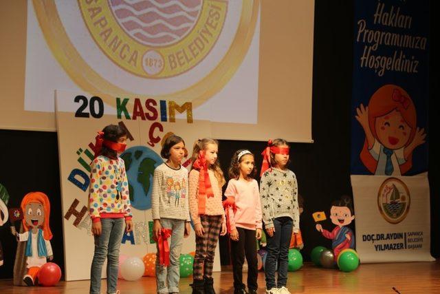 Sapanca’ da ‘Dünya çocuk hakları günü’ kutlandı