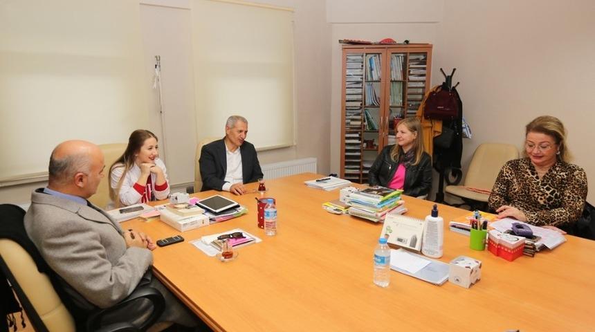 Başkan Dişli, Bilgievi&rsquo;ni ziyaret etti