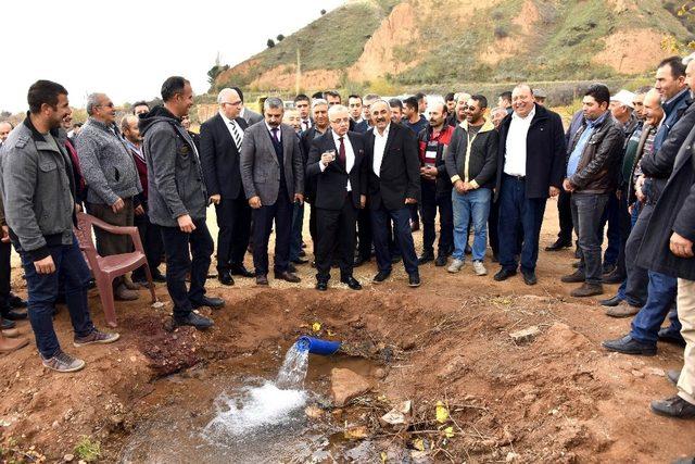 Köseali Mahallesi’nde içme suyu sevinci