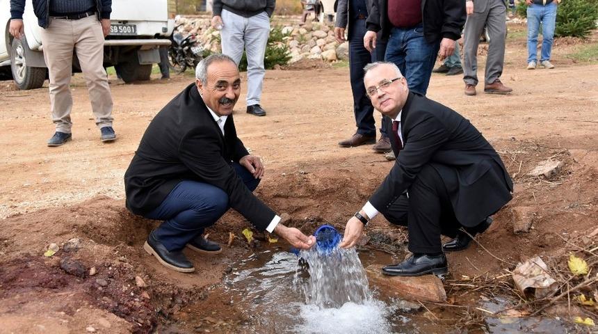 K&ouml;seali Mahallesi&rsquo;nde i&ccedil;me suyu sevinci