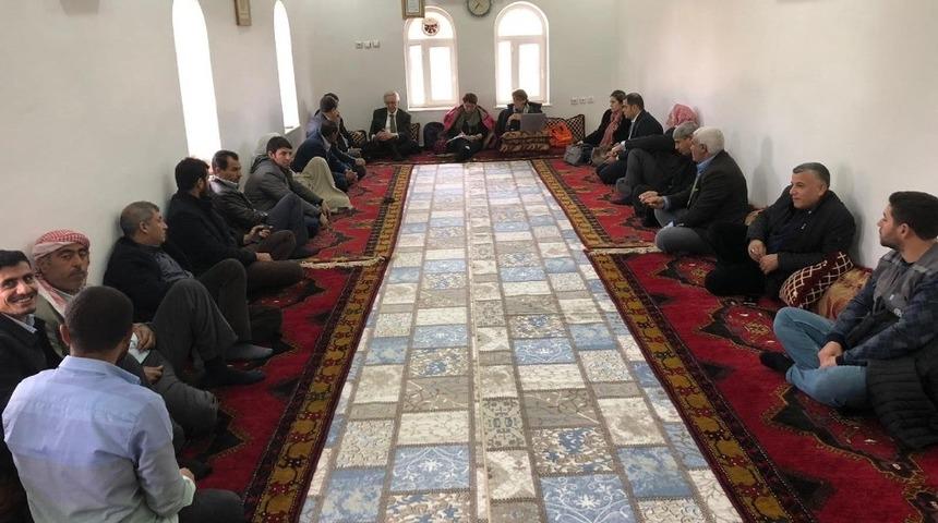 &Ccedil;ift&ccedil;ilere tarım projesi anlatıldı