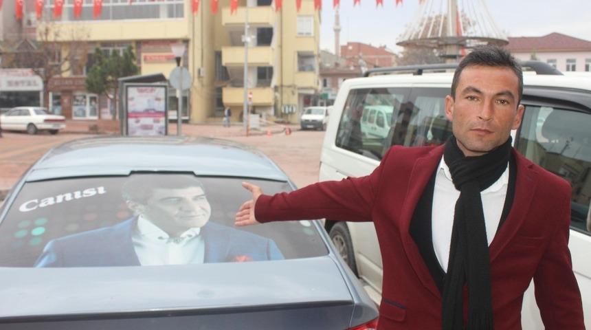 Hayranı olduğu İbrahim Erkal i&ccedil;in &ccedil;eşme yaptıracak