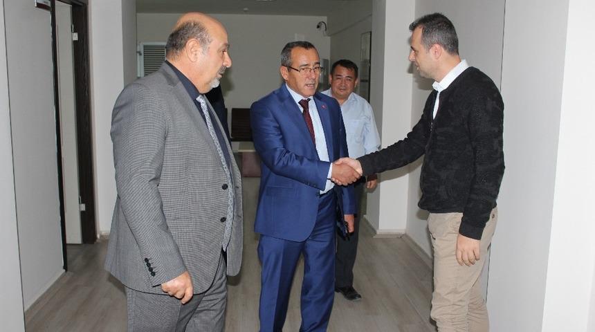 Uşak Birlik Başkanı Atalay Savaş, Afyonkarahisar ESOB tesisine hayran kaldı