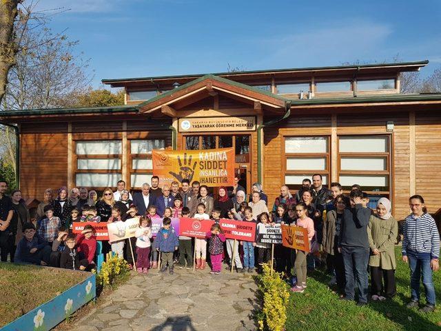 Macera Park’ta ‘Kadına Şiddet Değil Muhabbet’ semineri