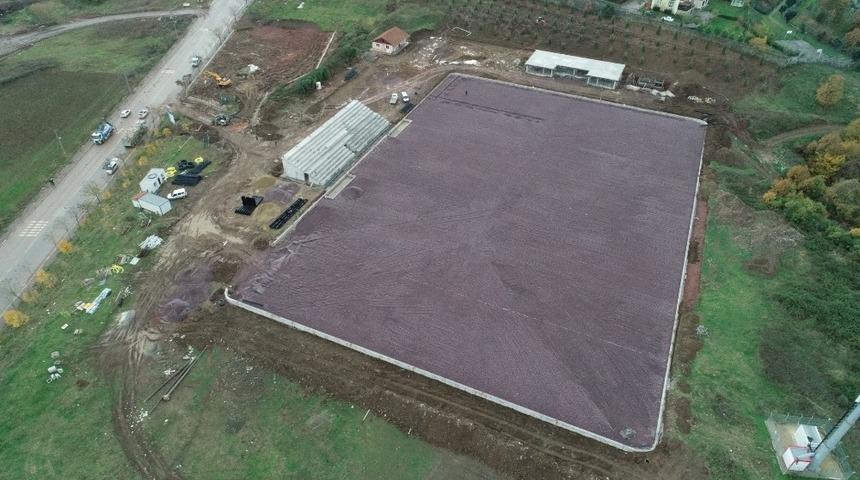 Başiskele&rsquo;ye futbol sahası geliyor