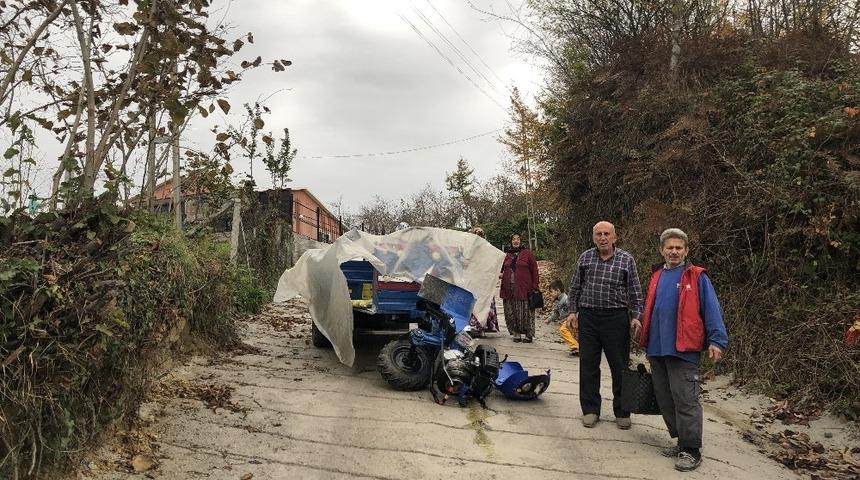 Alaplı&rsquo;da Pat Pat kazası: 2 yaralı