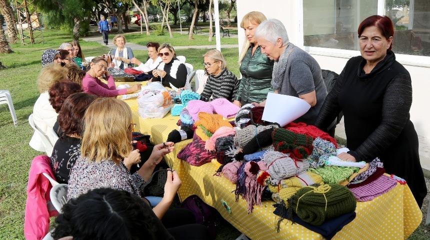Mezitlili kadınlar Hozatlı &ccedil;ocuklar i&ccedil;in &ouml;rd&uuml;