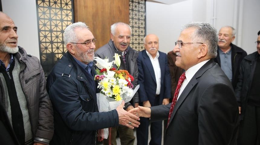 Melikgazi&rsquo;de kokteyl ile teşekk&uuml;r