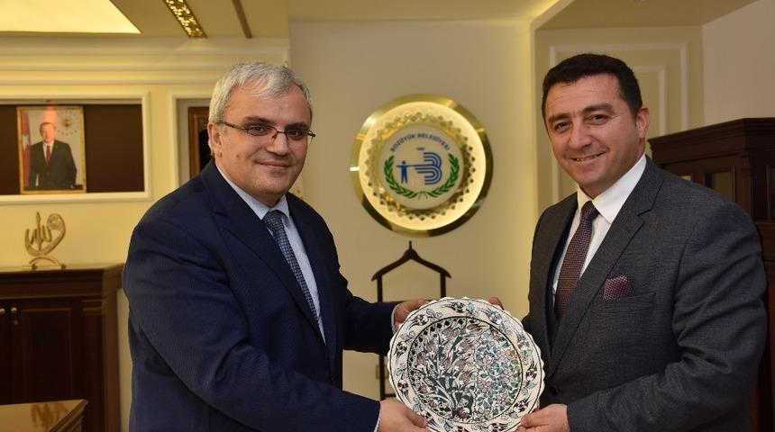 Bilecik Ağır Ceza Reisi G&ouml;ktaş, Başkan Bakıcı&rsquo;yı ziyaret etti