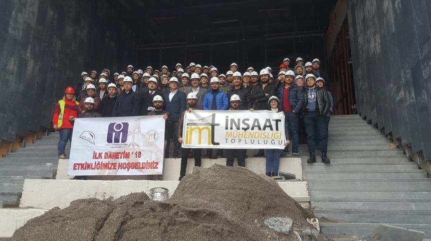 &ldquo;İlk Baretim&rsquo;18&rdquo; etkinliği gen&ccedil; m&uuml;hendis adaylarının ufkunu a&ccedil;tı