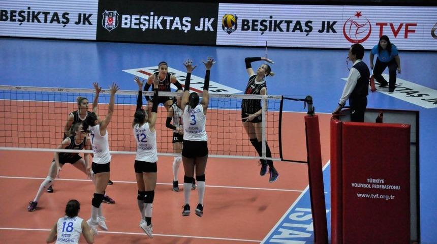 CEV Challenge Kupası Beşiktaş: 3 Aydın Büyükşehir Belediyesi: 1
