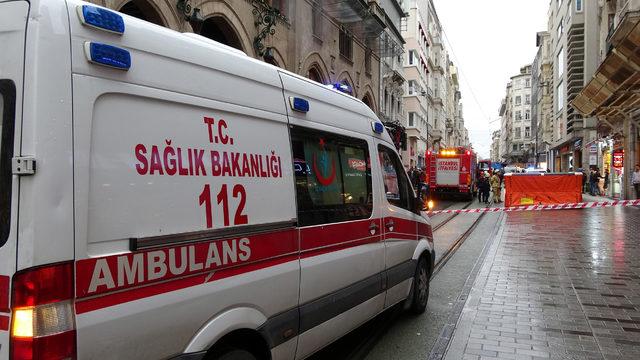 İstiklal Caddesi'ndeki intihar girişimi 2 saat sürdü