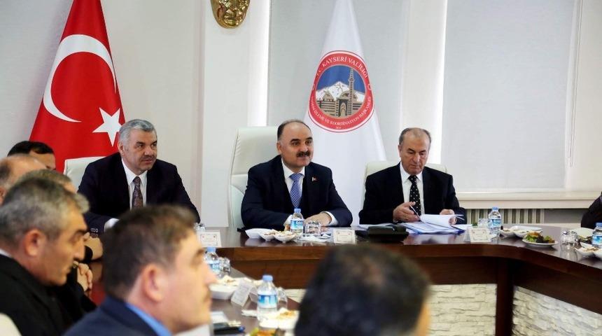 Karayolu trafik g&uuml;venliği il koordinasyon kurulu toplandı