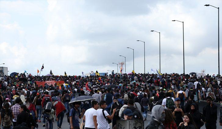 Kolombiya'da hükümet karşıtı gösteri G2