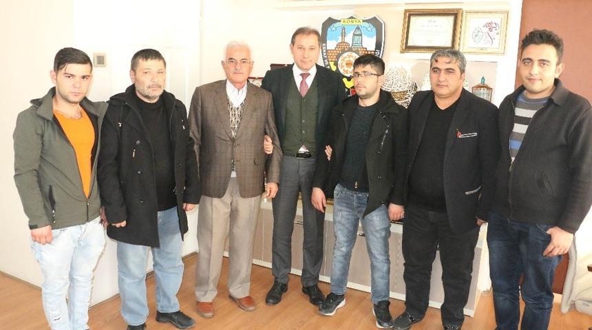 Konya&rsquo;da &ouml;rnek dolmuş şof&ouml;r&uuml; &ouml;d&uuml;llendirildi