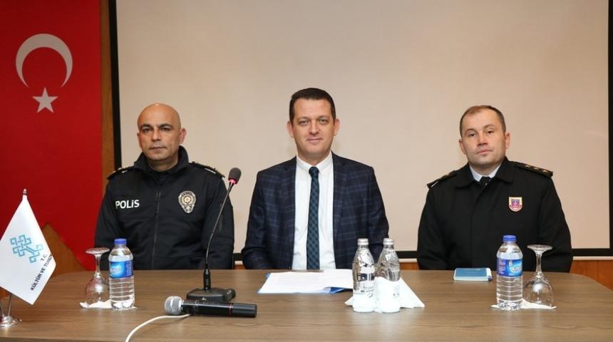 İlçe İdare şube başkanları toplantısı yapıldı