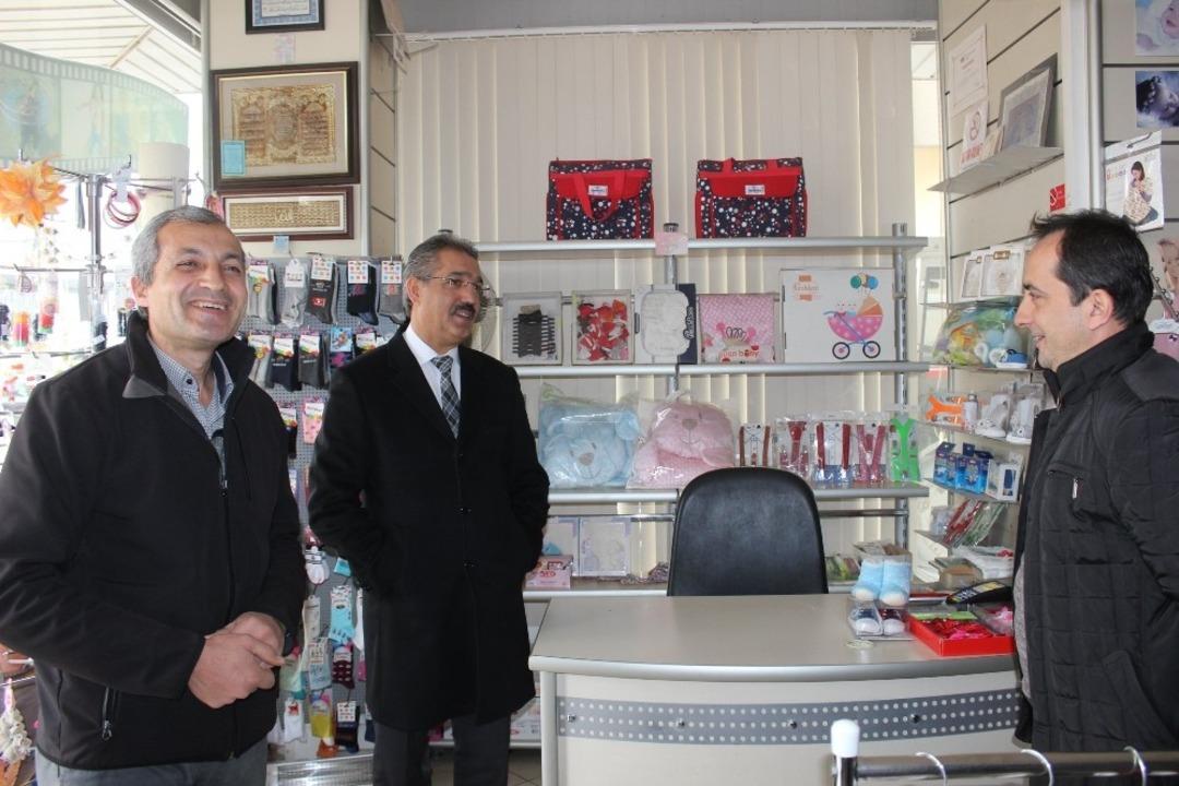 Belediye Başkan Yılmaz Bekler&rsquo;in Esnaf Ziyaretleri devam ediyor