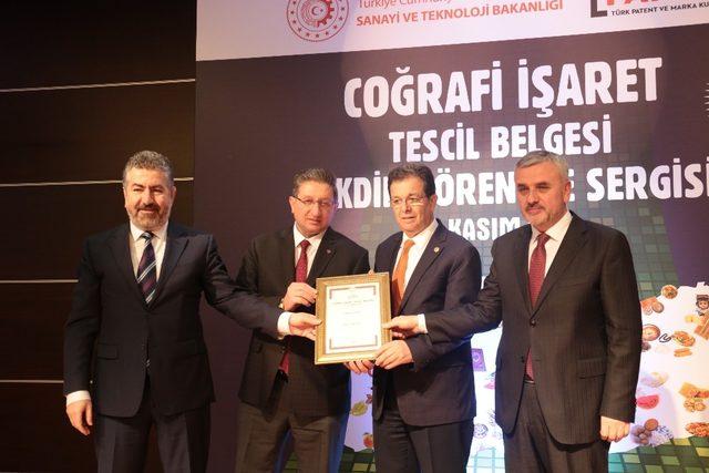 ‘Nazilli Kar Helvası’na coğrafi işaret ödülü verildi