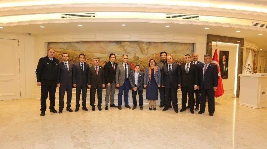 Bem-Bir-Sen&rsquo;den, Başkan Şahin&rsquo;e ziyaret