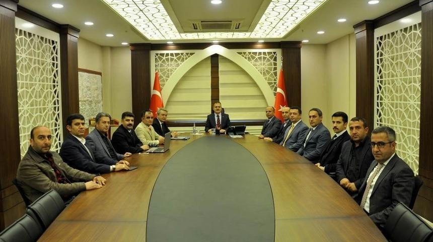 HATSO y&ouml;netimden Vali Akbıyık&rsquo;a ziyaret