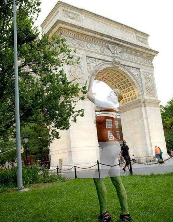 Kimsenin fark edemediği kamuflaj pozları G4