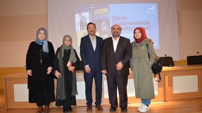 İslam d&uuml;ş&uuml;ncesinde felsefenin yeri SA&Uuml;&rsquo;de konuşuldu
