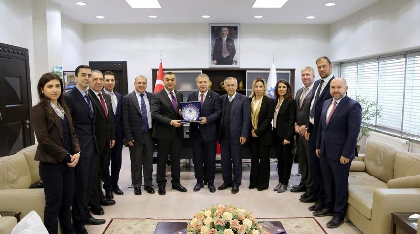 Kıbrıs T&uuml;rk Sanayi Odası&rsquo;ndan KAYSO&rsquo;ya Ziyaret
