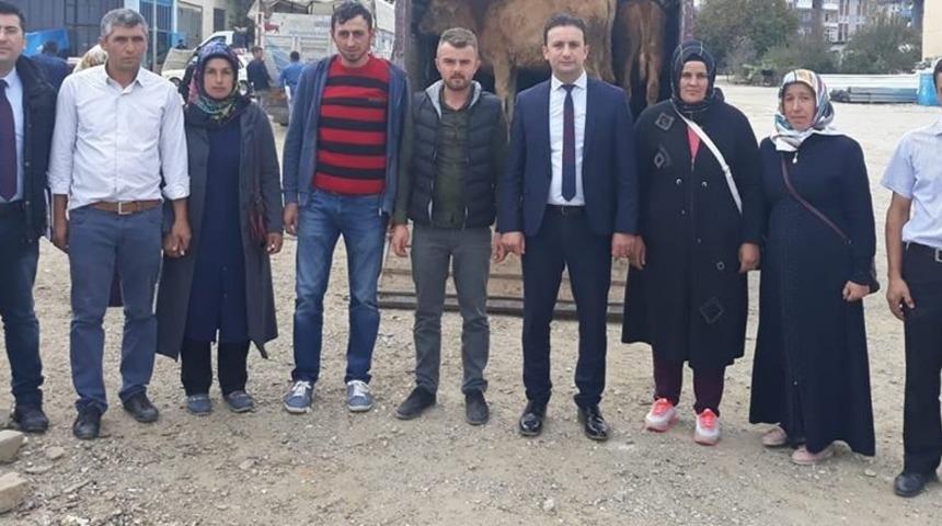 Daday&rsquo;da Gen&ccedil; &Ccedil;ift&ccedil;ilere d&uuml;veleri dağıtıldı