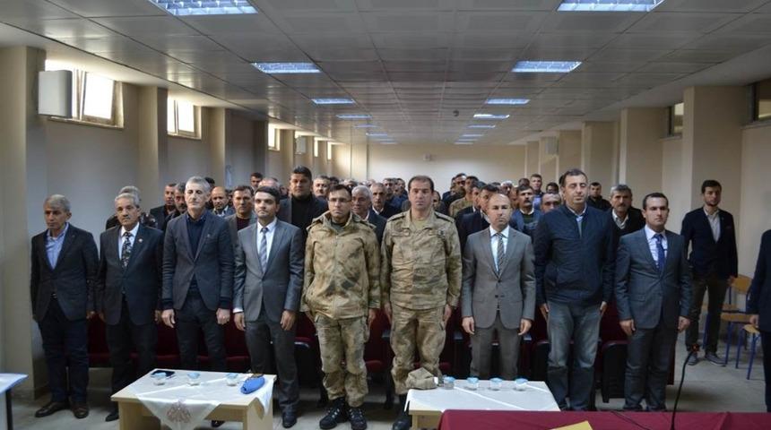 Sason&rsquo;da K&ouml;ylere Hizmet G&ouml;t&uuml;rme Birliği toplantısı yapıldı