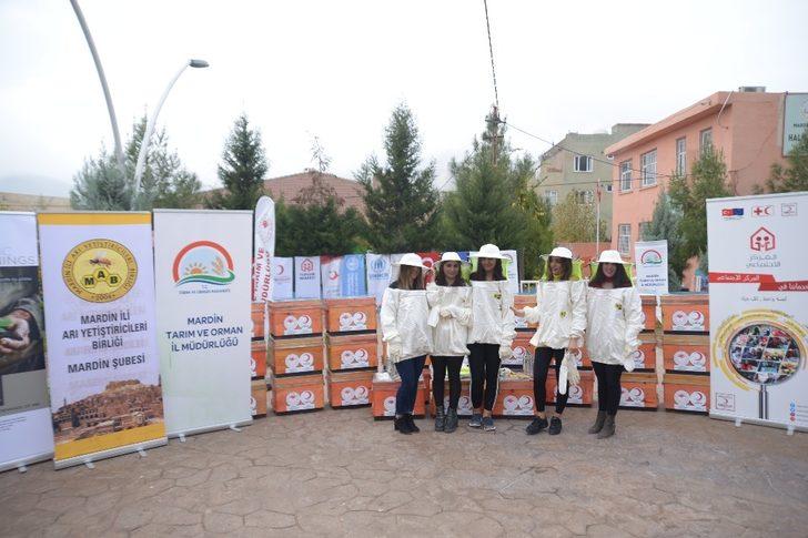 Mardin’de 40 kadına arı kovanları teslim edildi G1
