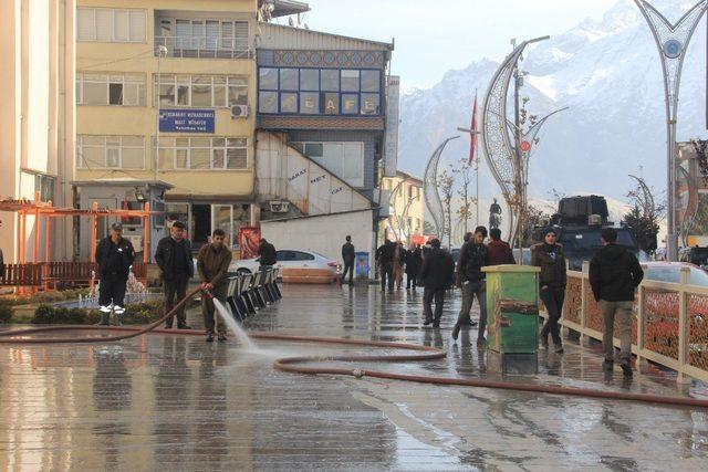 Hakkari caddeleri pırıl pırıl