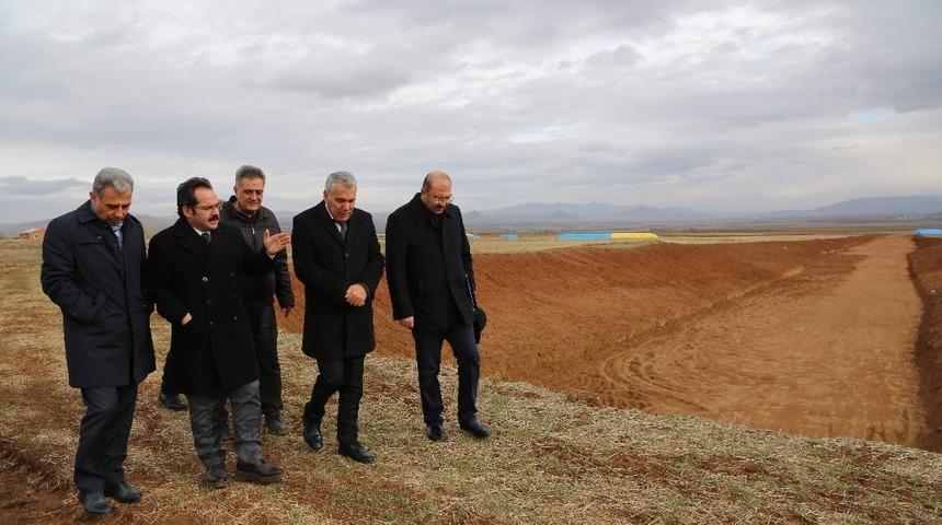 Demirağ OSB&rsquo;de altyapı &ccedil;alışmaları s&uuml;r&uuml;yor