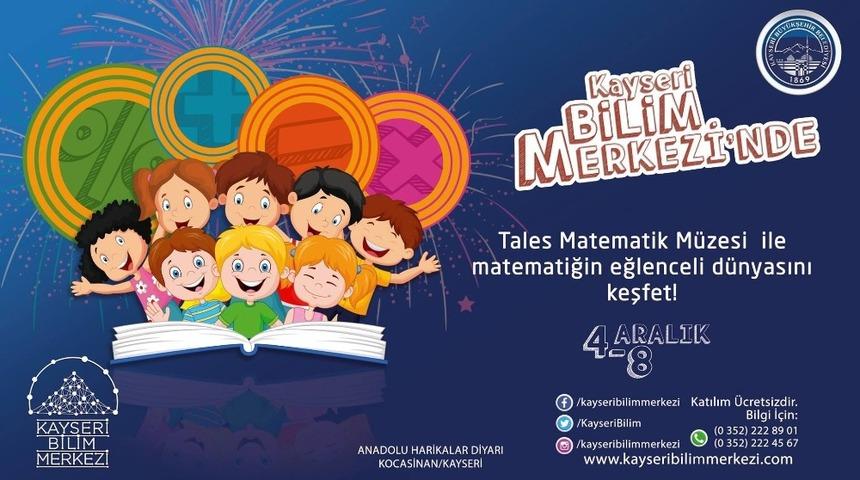 Matematik M&uuml;zesi Kayseri Bilim Merkezi&rsquo;nde