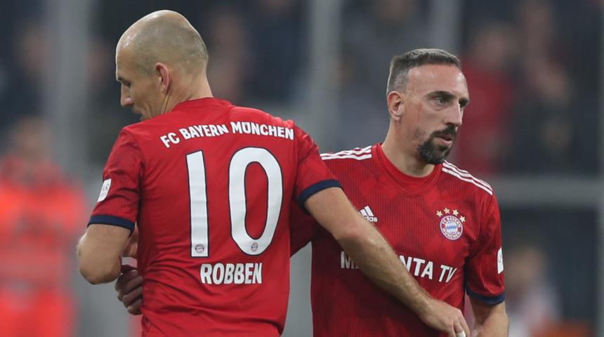 Bayern Münih Franck Ribery ve Arjen Robben ile yollarını ayırıyor!