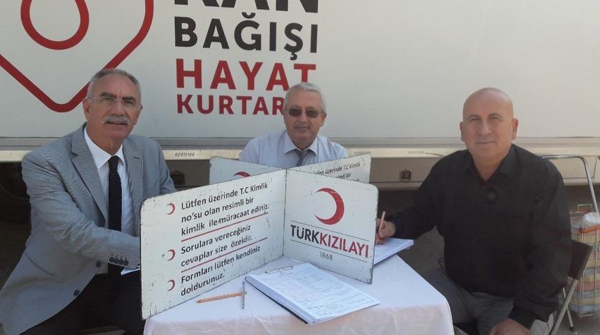 Kızılay’dan Başkan Kale’ye teşekkür