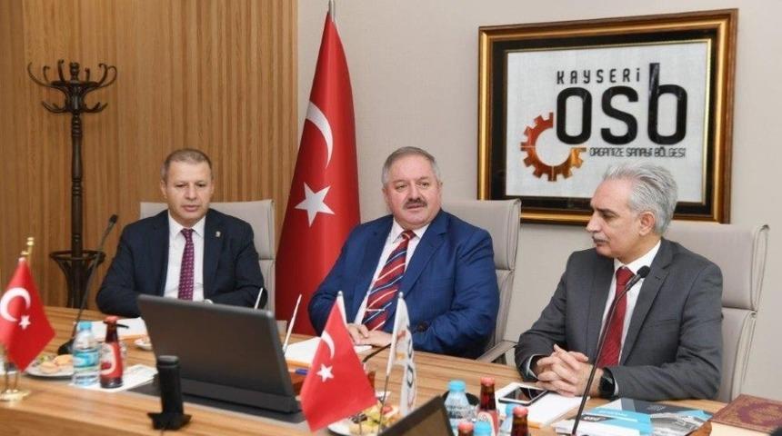 Kıbrıs Türk Sanayi Odası Heyetinden Kayseri OSB Ziyareti