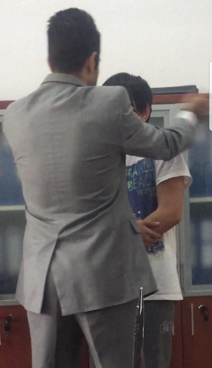 Ortaokulda skandal görüntü! G1