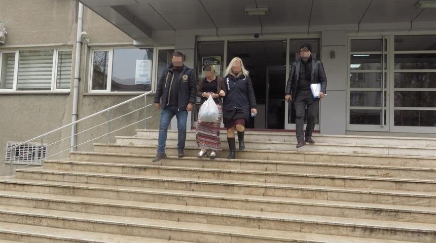 Hırsızlar polisten kaçamadı