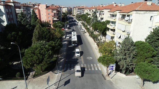 Pamukkale Belediyesi üst yapı çalışmalarına devam ediyor