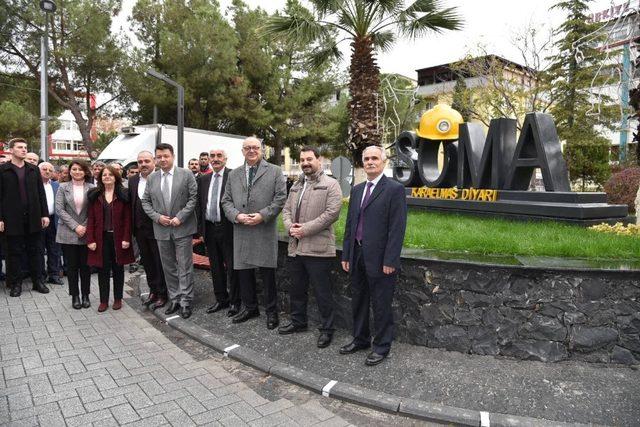 Başkan Ergün Soma’da